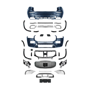 Kit de carrocería de alta calidad para Benz GLS X167Modern fibra de vidrio parachoques delantero y trasero rejilla labio actualización <span class=keywords><strong>Maybach</strong></span> para Gle & Cls - Product Image 1