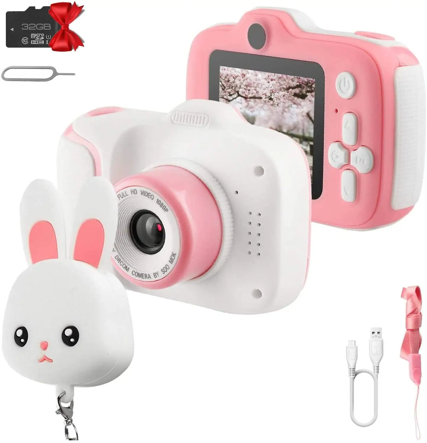 Popular Mini Children's gift 1080P Toys Camera for boys Girls 2 Inch screen take Phote Video Recorder kids Digital Cameras