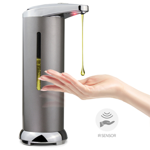 Distributeur <span class=keywords><strong>automatique</strong></span> de <span class=keywords><strong>savon</strong></span> liquide sans contact en acier inoxydable, nouvelle version 2023 - Product Image 1