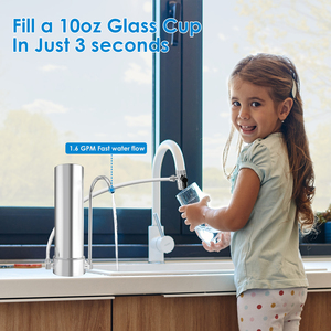 Stainless Steel Bench Top <strong>Water</strong> <strong>Purifier</strong> 5-stage <strong>Water</strong> <strong>Purifier</strong> <strong>Machine</strong> for Home Filtre Eau Pour Maison - Product Image 2