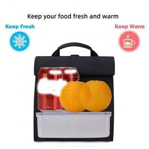 Grand sac isotherme portable imprimé personnalisé pour déjeuner isotherme réutilisable thermique jetable - Product Image 3