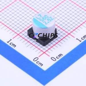 Condensador Sólido SMD OVZ561M0ETR-0606, D6.3xL5.9mm (Capacitancia: 560uF) (Precisión: 20%) (Voltaje Nominal: 2.5V) - Product Image 1