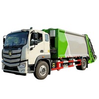 Camion compacteur de déchets de 12 mètres cubes 4x2