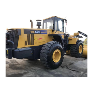 Cargadora de Ruedas Komatsu WA470 Usada en Venta, 6 Toneladas, Motor de 92KW, Bomba en Buen Estado - Product Image 1