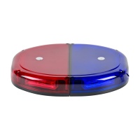 BIAOCHI Barre lumineuse 24W Mini gyrophare d'urgence, feux de signalisation de sécurité clignotants pour camions, voitures postales et chasse-neige