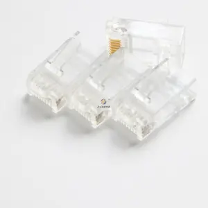 0.45mm cat7 플랫 케이블 수 rj45 커넥터