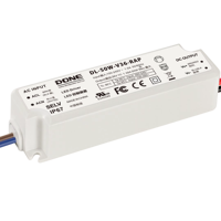 Fuente de Alimentación LED de 50W 36V IP67 Clase II, Resistente al Agua, para la Serie RAP, Ideal para Iluminación de Paisajes, Señalización Exterior, con 3 Años de Garantía