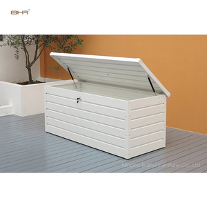 Metal outdoor storage box organizer Garden patio outdoor furniture outdoor boxs outdoor storage box patio furniture