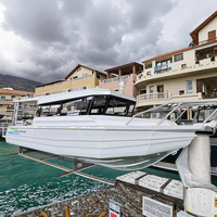 Nouveau bateau de plaisance de tourisme en aluminium soudé de 9 m (30 pieds) pour le transport de passagers