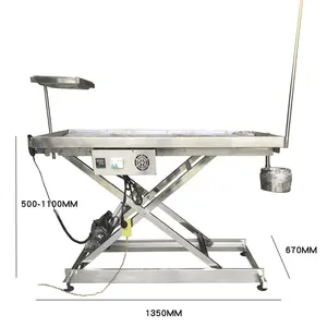 수의학 병원을 위한 전기 드는 개 수술 테이블 외과 수술 테이블