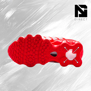 Nike Shox TL Pink Foam Habanero Red Mesh Zapatillas para correr acolchadas con cordones, zapatillas de lujo para todas las estaciones - Product Image 5