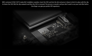 Carte mère MSI B840M GAMING PLUS WIFI6E AM5 mATX DDR5 pour processeurs AMD Ryzen séries 7000/8000/9000 - Product Image 3