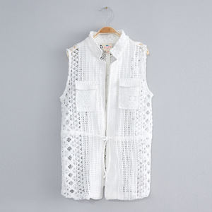 Produits les plus vendus 2017 : Vestes sans manches ajourées pour filles, importées de Chine - Product Image 5