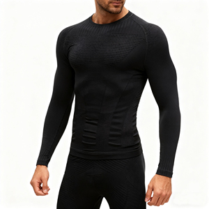 <span class=keywords><strong>Sous</strong></span>-vêtements thermiques de compression sans couture pour hommes, respirants, à séchage rapide, en nid d'abeille, pour le ski, le cyclisme et la <span class=keywords><strong>randonnée</strong></span> - Product Image 1