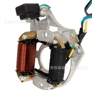 คอยล์สเตเตอร์ทั่วไป DY100 สำหรับรถจักรยานยนต์ออฟโรด สตาร์ทไฟฟ้า แมกนีโต สายทองแดง อะไหล่ทดแทน - Product Image 1