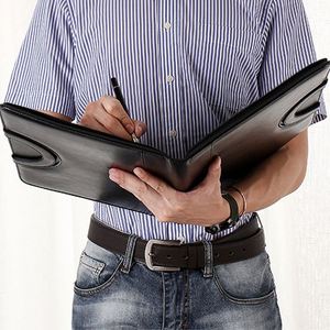 2025 Multifunction <b>File</b> Expanding <b>A4</b> Pu Leather Promotion Office Folder for Document - Product Image 6
