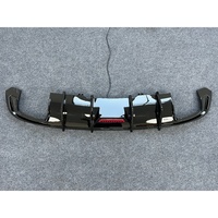 Lèvre de pare-chocs arrière de remplacement pour Audi A4/S4 Diffuseur arrière avec feux horizontaux 2017-2019