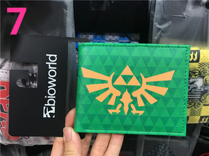 Cartera Plegable Corta de PU de Alta Calidad con 21 Colores, Diseño <span class=keywords><strong>Zelda</strong></span>, con Cierre, Ideal para Regalo - Product Image 3