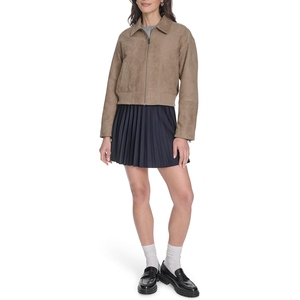 Veste en cuir véritable pour femmes, manches longues, respirante, impression de logo personnalisée de haute qualité professionnelle. - Product Image 2