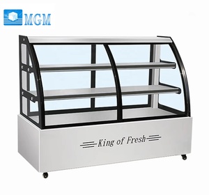 Réfrigérateur de présentation de gâteaux et légumes commercial personnalisé en usine pour les magasins de malatang et de pâtisserie - Product Image 1