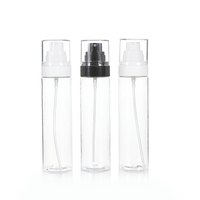 Flacon cosmétique vide rechargeable AS, flacon vaporisateur pour le corps et le visage, brume fine