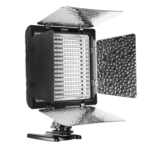 YONGNUO YN300II Luce <span class=keywords><strong>LED</strong></span> 300 per Fotocamera e Video con Telecomando, Temperatura Colore Regolabile 3200-5500K, CRI 90+, 2280LM, Mini Portatile - Product Image 1