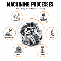 Pièces de rechange en acier inoxydable usinées par CNC, service de tournage CNC 3 axes sur mesure pour l'industrie automobile, usinage de précision ±0,01 mm