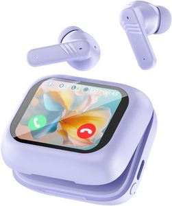 Auriculares TWS con Cancelación de Ruido, Pantalla Táctil Completa, Auriculares Inalámbricos para Juegos, Auriculares TWS ANC ENC - Product Image 1