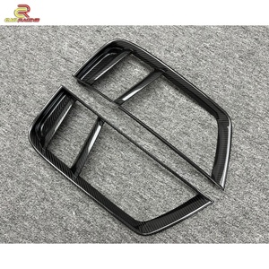 Rejillas de Ventilación Traseras Decorativas de Fibra de Carbono Seca para Audi R8 2016-2018, Rejilla de Ventilación de Aire Trasera de Carbono, Accesorios para Automóviles - Product Image 1