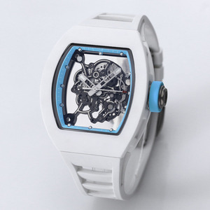 Nuovo Modello di Orologio Meccanico di Alta Gamma con Cassa in Ceramica e Cinturino in Gomma Naturale, Simbolo di Prestigio - Product Image 3