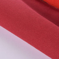Tissu uni teint en masse en polyester viscose pour uniformes d'entreprise conformes