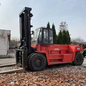 Mini carretilla elevadora Mitsubishi usada de alta calidad FD250 25 toneladas importada de Japón pintura Original carretilla elevadora grande Stock en Shanghai - Product Image 3