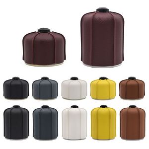 Large Size PU Leather Protective Sleeve for <b>Camping</b> <b>Gas</b> Tank Waterproof Outdoor <b>Camping</b> Hiking Mini Stove Accessory - Product Image 3