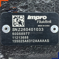 Moteur hydraulique OEM 155025A6312AAAAAS Impro-Fluidtek, moteur hydraulique à haute efficacité pour les machines agricoles et les applications industrielles