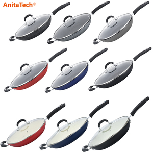 Maifan-Juego de sartenes antiadherentes para freír huevos, juego de utensilios de cocina antiadherentes con tapas - Product Image 5