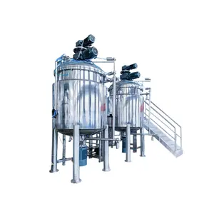 Industrial detergent soap paint powder mixing tank liquid mixer agitator machine