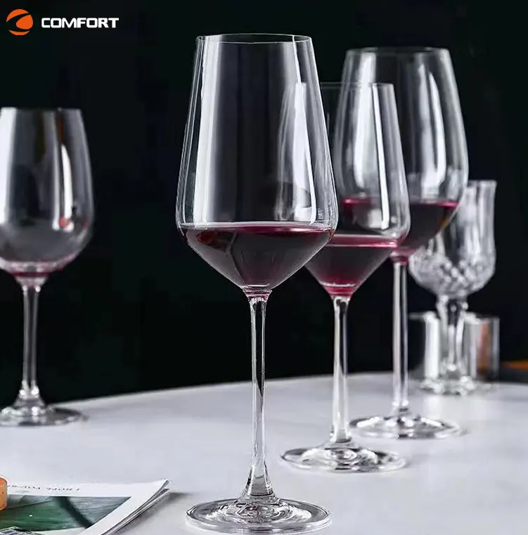 Verres à vin en plastique résistant à la casse, verres à vin rouge et blanc, verres à Champagne étincelants