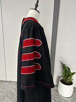 Robes de Chorale JJ GRADGOWN avec Broderie et Étole, Vêtement Liturgique pour Choristes, Robe de Culte Unisexe pour Adultes