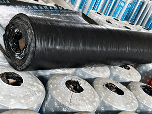Membrane d'étanchéité autocollante résistante aux racines en polyester, caoutchouc butyle et bitume modifié SBS pour toiture végétale 5 - Product Image 6