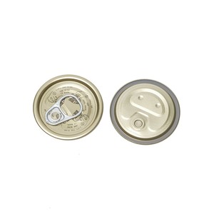 57 mm 206 #   Couvercle en fer blanc imprimé sur mesure à ouverture facile pour boîtes de pâté - Product Image 1