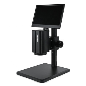 ZM-31ALCD 11.6 "FHDオートフォーカスデジタル検査ビデオLCDステレオ顕微鏡4分割セグメントLED照明付き - Product Image 1