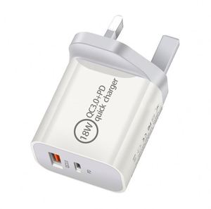 Hot Sale PD 18W EU AU Specification Charger with QC3.0 & PD Type-C Port Short Circuit Protection for Mobile Phones - Product Image 4