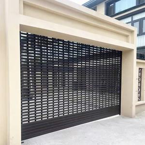 Persiana de aluminio Impermeable Seguridad Persiana enrollable Tienda Puerta de persiana enrollable delantera - Product Image 5