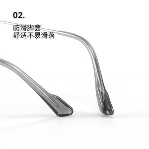 Montures de lunettes géométriques Danyang 5304 pour femmes, monture complète, tendance mode, design à effet d'eau - Product Image 3