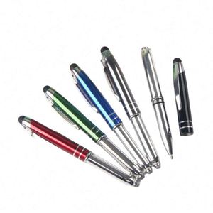 Wholesale Custom PS-20250829-15 Three-in-One <b>Multi</b>-Functional Metal Ballpoint <b>Pen</b> LED Light Custom Logo <b>Multi</b>-<b>Colored</b> 0.7 mm Tip - Product Image 2