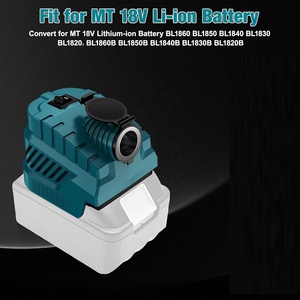 Adaptador de Corriente para Batería de 18V a 12V con Encendedor de Cigarrillos para Auto, 240W de Potencia para Dispositivos de Vehículo, <span class=keywords><strong>USB</strong></span>/Tipo-C - Product Image 6