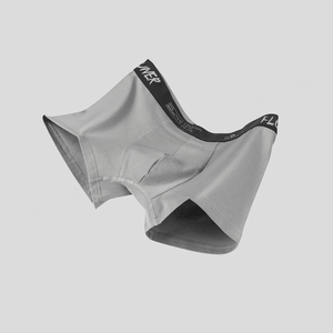 Boxers de algodón para hombre transpirables de tiro medio con logotipo de letra personalizado de alta calidad para hombre - Product Image 6