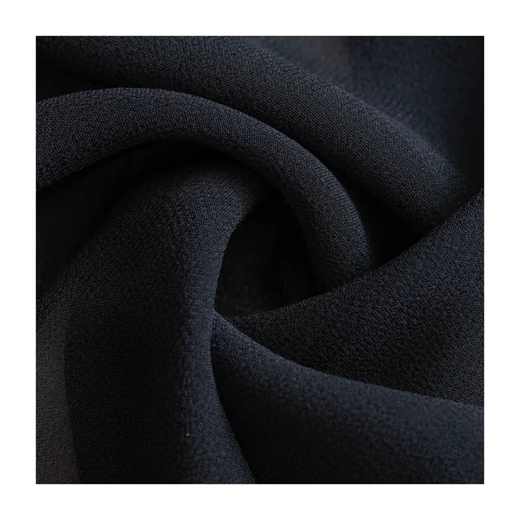 Gratis sampel 8mm kustom Digital dicetak 100% sutra murni Georgette kain sutra rok gaun kain untuk gaun
