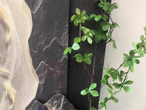 3d Led Light Sandstone <strong>Wall</strong> Decor Modern <strong>Art</strong> Abstract Fish Paintings for Living Room Home Decoration - Product Image 6