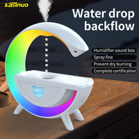 Kasinuo Y13 Gadgets électroniques Cadeau 4 en 1 Multifonction Haut-parleurs sans fil anti-gravité avec lumière RVB et humidificateur